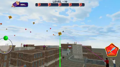 Indian Kite Flying 3D screenshot