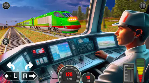 Indian Train Driver Game 3D screenshot