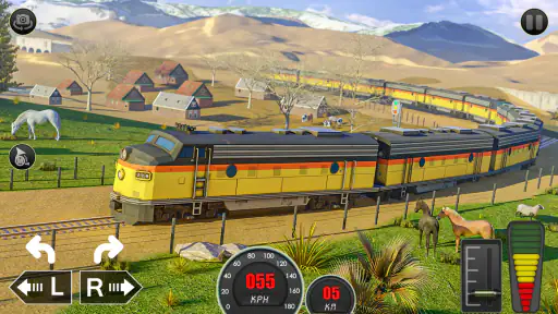 Indian Train Driver Game 3D screenshot