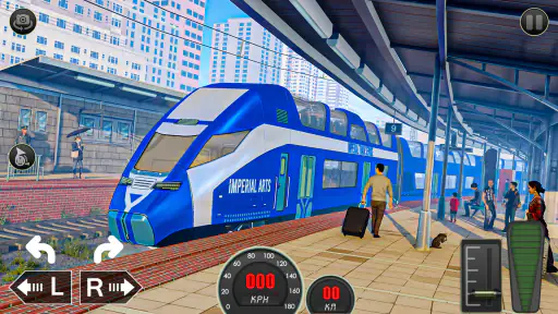 Indian Train Driver Game 3D screenshot