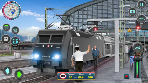 Indian Train Driver Game 3D screenshot