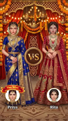 Indian Wedding Dress up Bridal screenshot