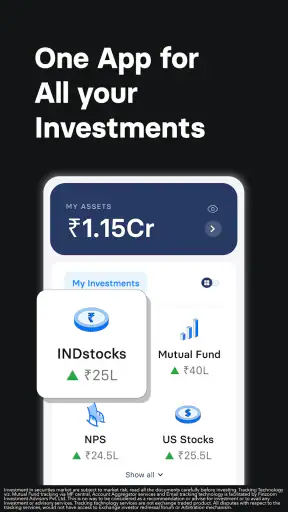 INDmoney: Stocks, Mutual Funds screenshot