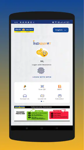 IndSMART IndianBank Mobile App screenshot