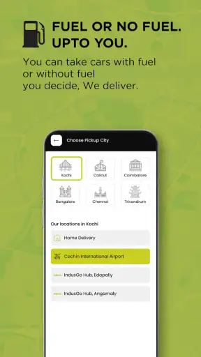 IndusGo Self Drive Rent a Car screenshot
