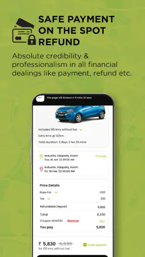 IndusGo Self Drive Rent a Car screenshot