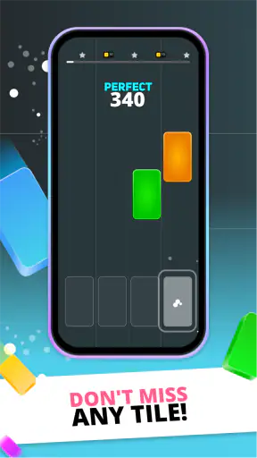 Infinite Tiles: EDM & Piano screenshot