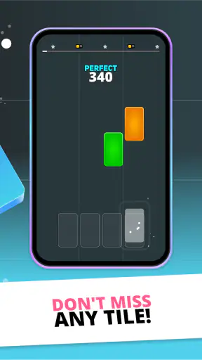 Infinite Tiles: EDM & Piano screenshot