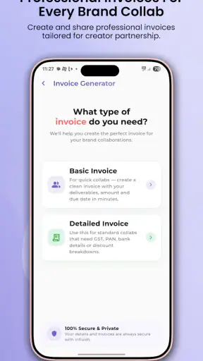 Influish: Home of Creators screenshot