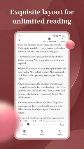 InkNovel screenshot