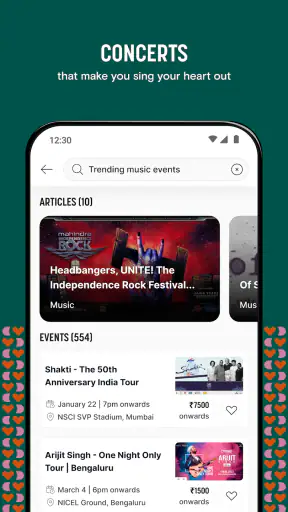 insider.in: Events Near You screenshot