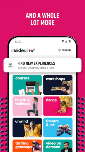 insider.in: Events Near You screenshot