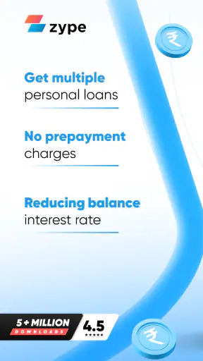 Zype Instant Personal Loan App screenshot