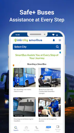 IntrCity - Book Bus Tickets screenshot
