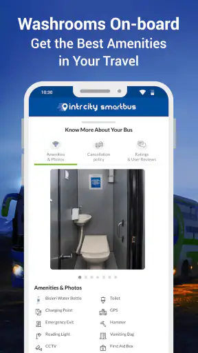 IntrCity - Book Bus Tickets screenshot