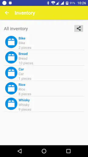 Inventory Management screenshot