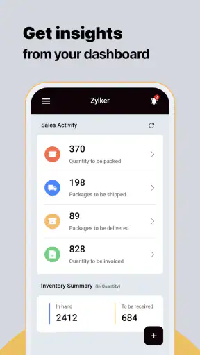 Inventory Management App -Zoho screenshot