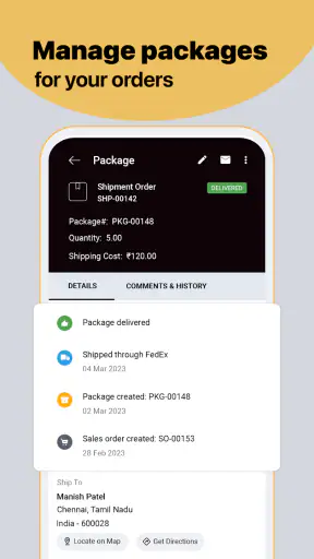 Inventory Management App -Zoho screenshot
