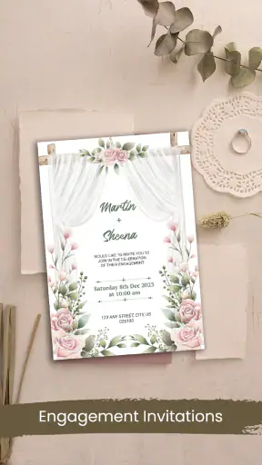 Invitation Card Maker & Design screenshot