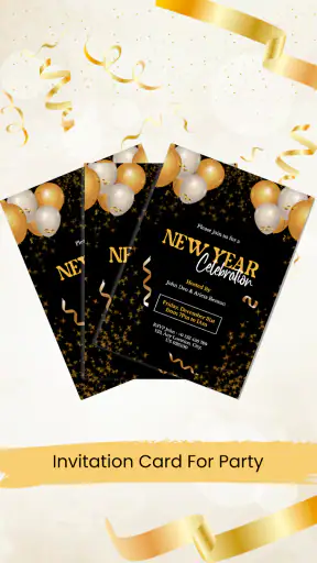 Invitation Card Maker & Design screenshot
