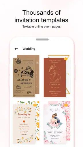 Invitation Maker Greeting Card screenshot