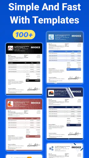 Invoice Maker with Template screenshot