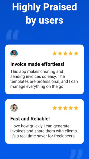 Invoice Maker with Template screenshot