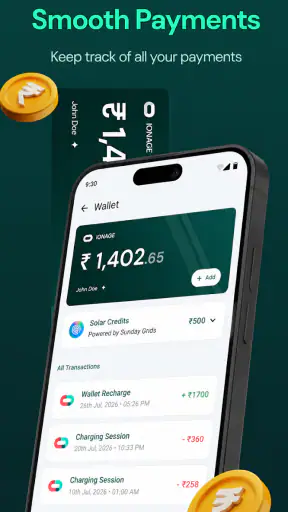 IONAGE - EV Charging App screenshot