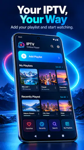 IPTV Online Player: Live TV screenshot
