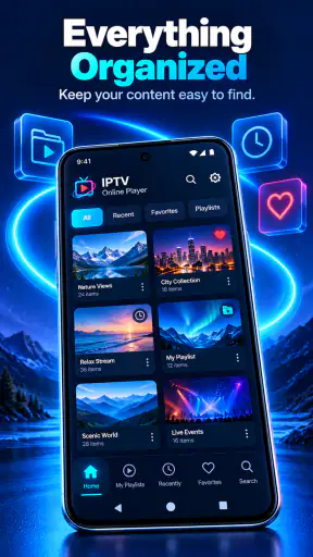 IPTV Online Player: Live TV screenshot