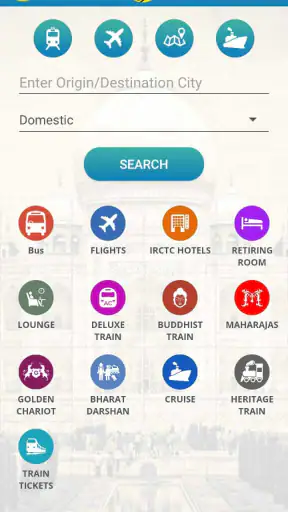 IRCTC Tourism screenshot