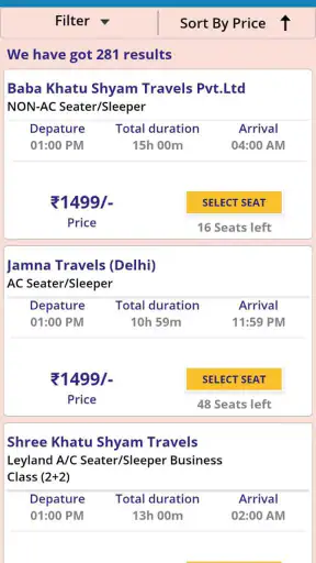 IRCTC Tourism screenshot
