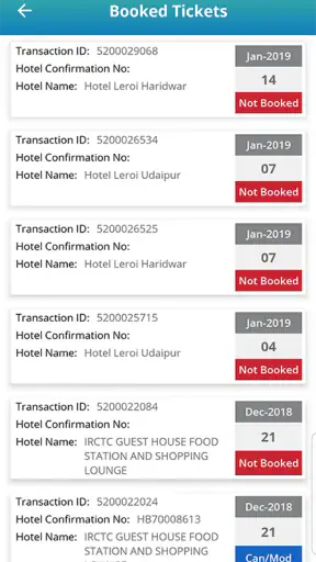 IRCTC Tourism screenshot