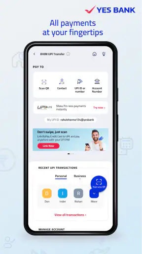 IRIS by YES BANK - Mobile App screenshot