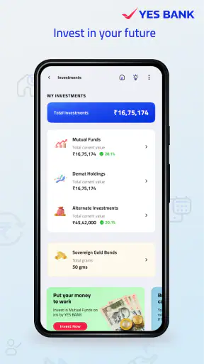 IRIS by YES BANK - Mobile App screenshot