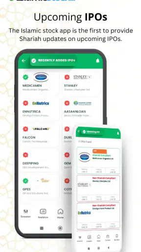 IslamicStock - Screener India screenshot