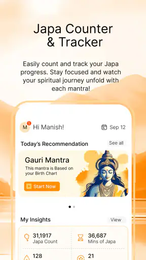 Japa 108 - Counter & Tracker screenshot