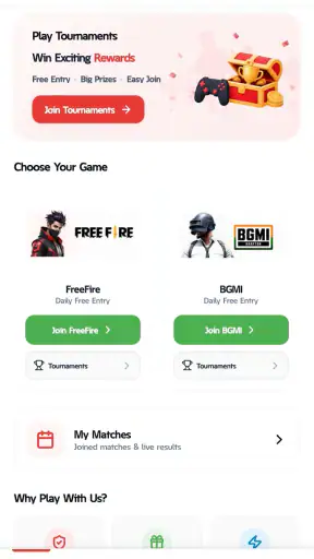 Jeeto Esports - Tournament App screenshot