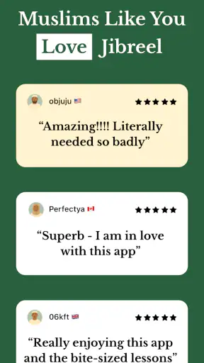 Jibreel: Learn Islam App screenshot