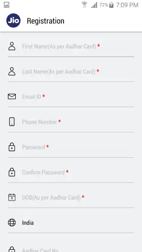 Jio Careers screenshot