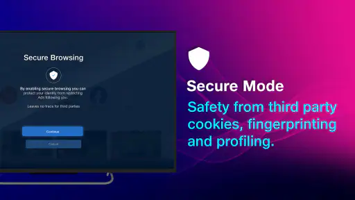 JioSphere - Web Browser for TV screenshot