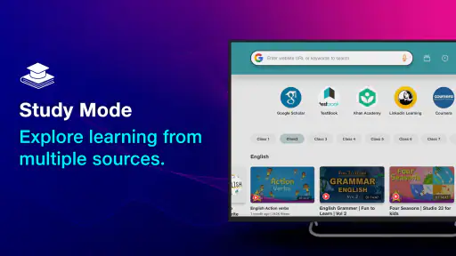 JioSphere - Web Browser for TV screenshot