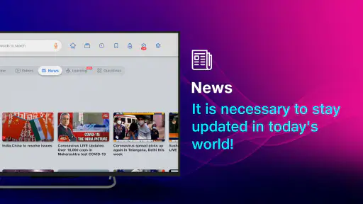 JioSphere - Web Browser for TV screenshot