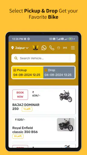 Joyrides Rental screenshot