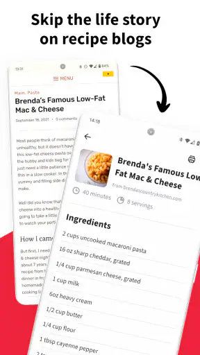 Just the Recipe: Easy Cooking screenshot