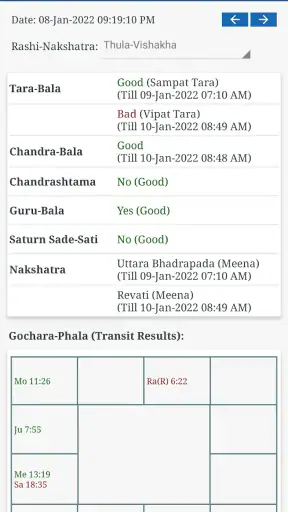 JyotishApp - Astrology Jyotish screenshot