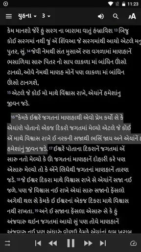 Kachhi Gujarati Bible screenshot