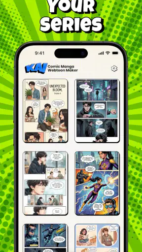 KAI: Comic Maker Manga, Manhwa screenshot