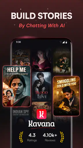 Kavana - AI Chat Stories screenshot