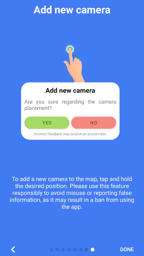 Kerala AI camera tracker radar screenshot